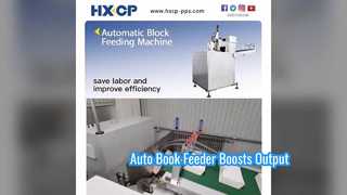 Máquina automática de alimentação por blocos HX100