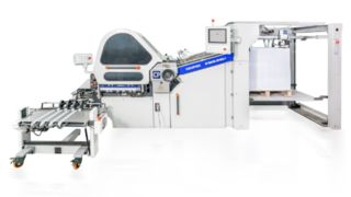 Máquina dobradeira digital automática