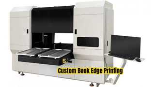 Máquina de impressão digital HXEP400 Book Edge.