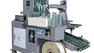 Empilhador vertical HX500 e entrega de pacotes.