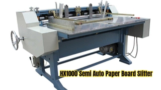 Talhadeira de placa de papel semiautomática HX1000