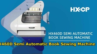 Máquina de costura de livros semiautomática HX460D