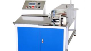 Máquina formadora de espiral de plástico