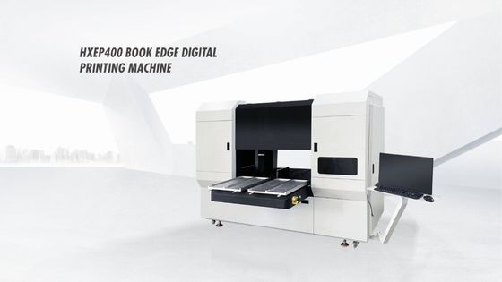 HXEP400 Solução industrial de impressão de bordas de livros para livros de capa dura