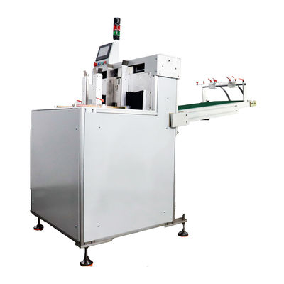 Máquina de alimentação automática de blocos HX100 ¥ 100pcs/min Alta velocidade, espessura de 2-80mm, integrada com linhas de ligação perfeitas / de capa dura e máquina de colagem / fita traseira
