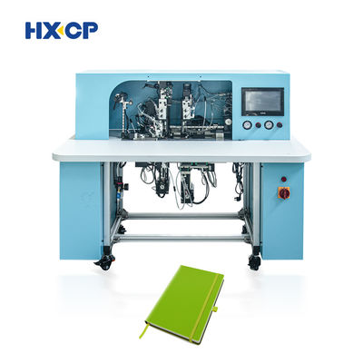HX18B Semi-Auto Notebook Elastic String Aplicando Banda Fixação em Book Cover Machine softcover notebooks softcover