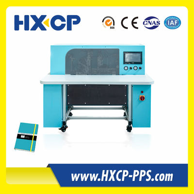 HX18B Semi Auto Notebook Cordel elástico aplicando banda máquina de fixação Softcover Notebooks Bíblia Livro Livro de capa dura