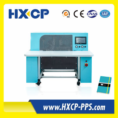 HX18B Semi Auto Notebook Elastic Band Fixing Machine Softcover Notebooks Manual da Bíblia