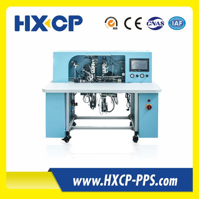 HX18B Máquina de perfuração de inserção de notebooks semiautomática Banda elástica Fixação de componentes do núcleo do PLC Diário de inserção