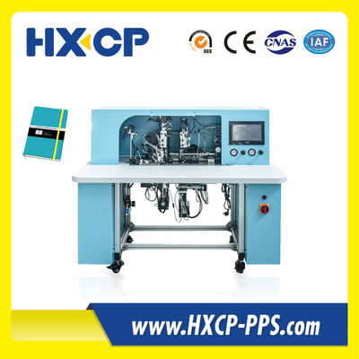HX18B Semi Auto Notebook Elastic String Applying Band Fixing Machine softcover notebooks notebook da Bíblia