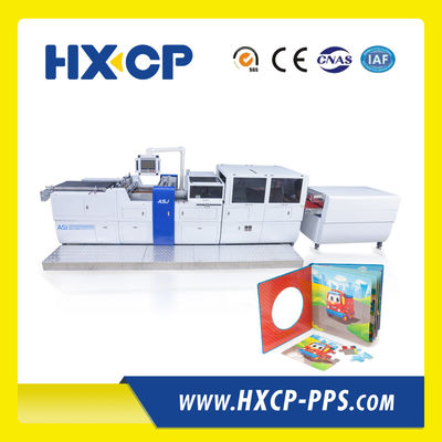 Caixa de capa de livro de cartão HX450C em máquina inserção personalizável para livros infantis únicos
