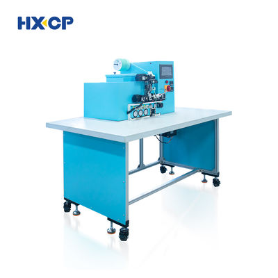 HX20EPL Máquina de aplicação de Loop de caneta elástica semi-automática máquina de fabricação de caixa de loop de caneta elástica