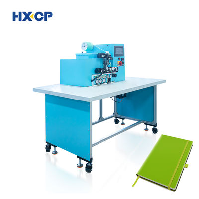 HX20EPL Elastic Pen Loop Attachment Notebook Penloop Mounting Machine Rapido e estável para periódico escolar Pen Loops