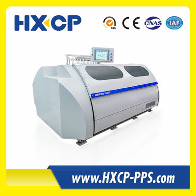 HX220 Nova máquina de costura automática pós-pressa de alta produtividade de corte por matrizes com componentes PLC de rolamento de motor central