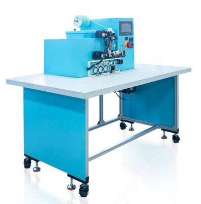 HX20EPL Máquina de Aplicação de Loops de caneta elástica semi-automática usando cola de fusão a quente com capacidade1000-1200pcs/h