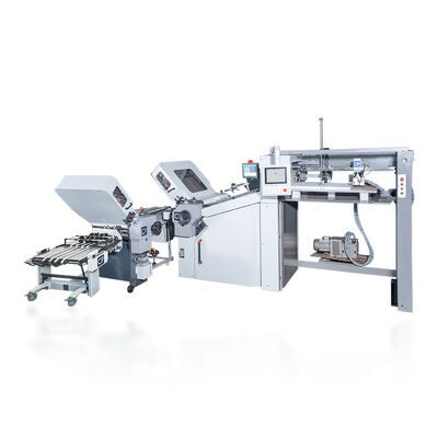 Máquina de Dobra de Fivelas de Paletes Gantry de Alta Velocidade Produção Industrial de Assinaturas de Grande Formato 6 Placas de Fivelas