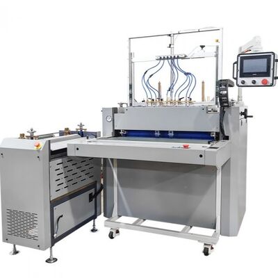 Máquina Digital Semi-Automática para Fabricação de Capas Rígidas HXSCM Configuração Mínima Um Operador Produção Econômica de Capas de Livros, Pastas com Anel, Álbuns de Fotos e Pastas