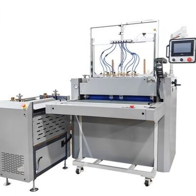 Máquina Digital Semi-Automática para Fabricação de Capas Rígidas HXSCM Configuração Mínima Um Operador Produção Econômica de Capas de Livros, Pastas com Anel, Álbuns de Fotos e Pastas