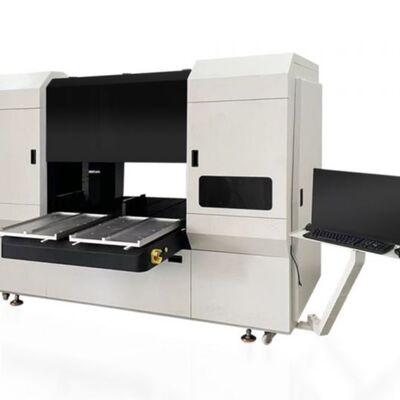 Máquina de impressão digital HXEP400 Book Edge com estações de trabalho duplas para impressão ininterrupta e manuseio de bordas de livros de capa dura