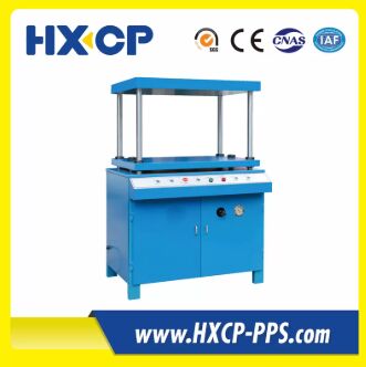 HXSXP750 Máquina de prensagem hidráulica de duplo cilindro para blocos de livros de capa dura e aplicações de encadernação de livros perfeitas