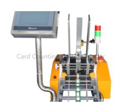 Máquina auxiliar de alimentação automática para separação e transporte de blocos de livros, cadernos, folhetos e folhas de folhas diversas
