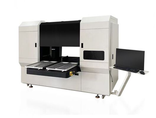 Máquina de impressão digital de borda de livro HXEP400 suporta operação contínua com duas estações de trabalho para impressão de borda de livro de capa dura
