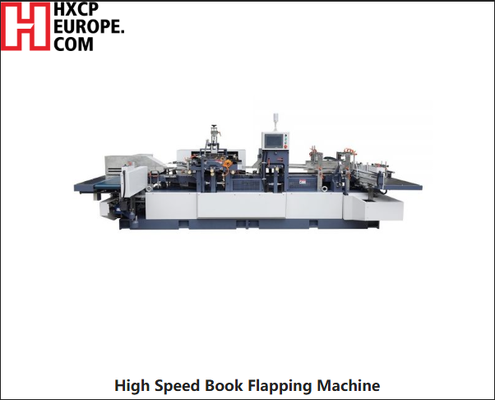 Máquina de perfuração de acesso automático de alta eficiência com mecanismo de cam, corte frontal de blocos de livros, enrolamento e dobragem de capas, 4200pcs/h
