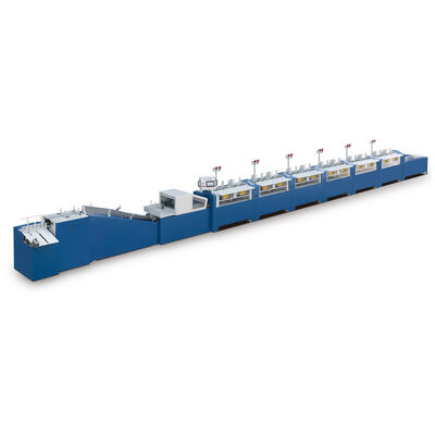 Máquina de coleta de assinatura de grande formato HX470GT que alimenta sem parar o dispositivo de remoção de resíduos