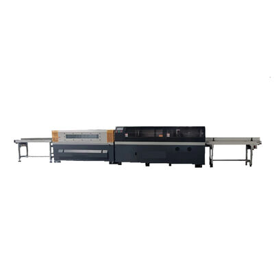 Máquina automática de embalagem por encolhimento de quatro unidades de estrutura multiforma de produtos de embalagem de filme apertado