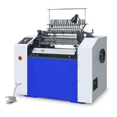 HXSS720 Máquina de costura semiautomática de formato largo Inversor de frequência de baixo ruído para encadernação de livros de grandes dimensões