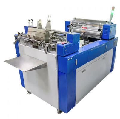 Máquina de colagem de livros de cartão HX750 de alta produtividade adequada para colagem de assinatura de cartão único,