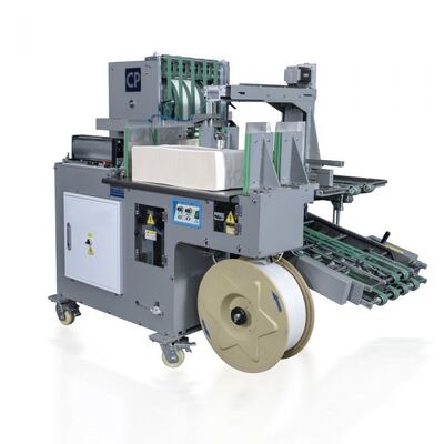 Empilhador vertical HX500 e prensas de entrega de empacotamento e assinaturas de pacotes com 3000N para pós-impressão