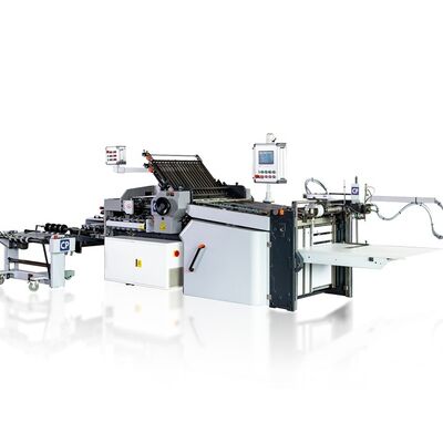 Máquina de dobragem de papel de pilha plana CP concebida para dobrar grandes volumes de papel com tempos de instalação e consumo curtos