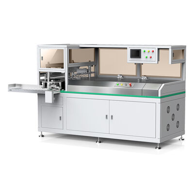 Máquina de perfuração de cartões semiautomática HX80PKP para processamento de material de papel ABS em PVC PET