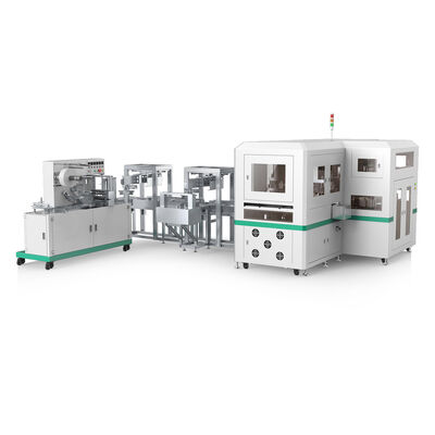 HX100PKP Máquina automática de perfuração de cartões com alimentador automático e sistema de posicionamento de visão