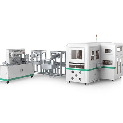Máquina de punção automática de cartões HX100PKP com recolha automática e posicionamento preciso