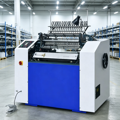 Máquina de costura HXSS720 com lubrificação central e dezoito grupos de agulhas finas