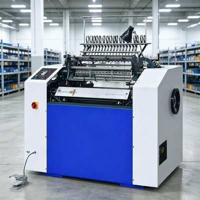 Máquina de costura do livro HXSS720 equipada com auto estrutura de levantamento do coletor do livro