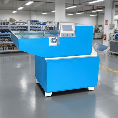 HX450D Slitter de cartão de alimentação automática contínua 10 cm Altura máxima de processamento da pilha
