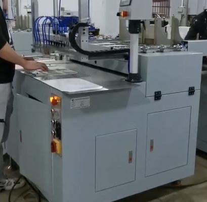 Máquina de fabricação de caixas de revestimento duro semi-automática