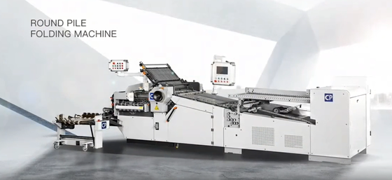 Máquina de dobrar pilhas redondas CP com capacidade de automação e integração