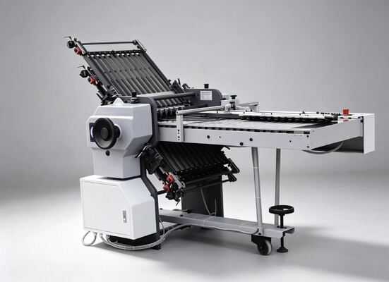 Máquina de entrega de dobragem e máquina auxiliar que fornece funções avançadas de dobragem e entrega para melhorar a eficiência da embalagem