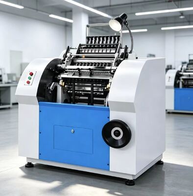 Máquina de costura de livros semiautomática HXSS460 com lubrificação automática e sensores infravermelhos